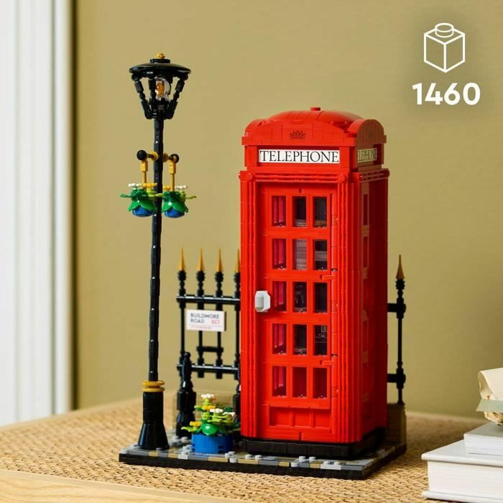 Construction set Lego 21347 London Telephone Booth 1460 Pieces-5