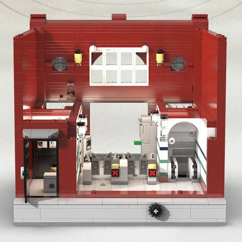 Brickadilly Circus London Station 1835pcs