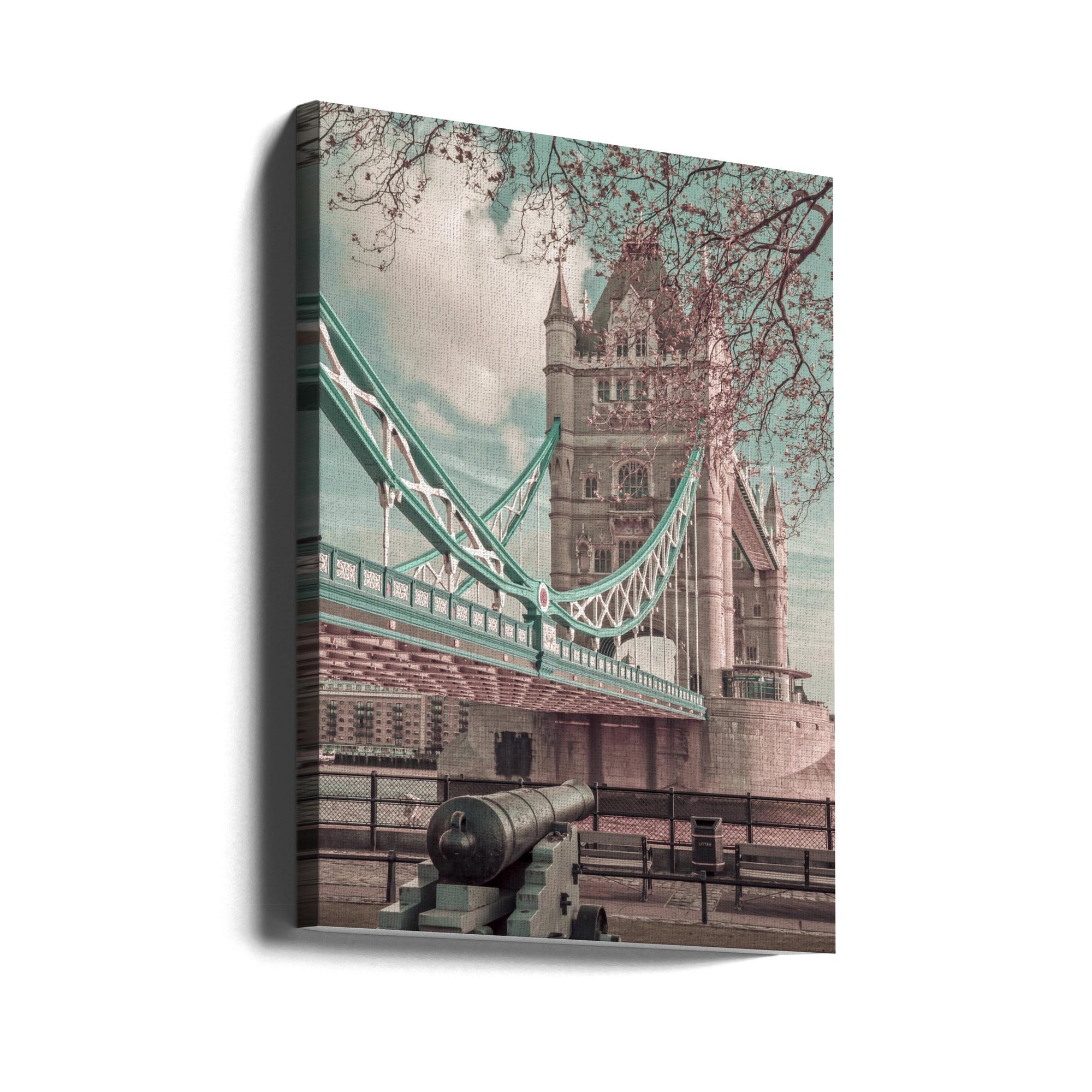 LONDON Tower Bridge in Detail | urban vintage style