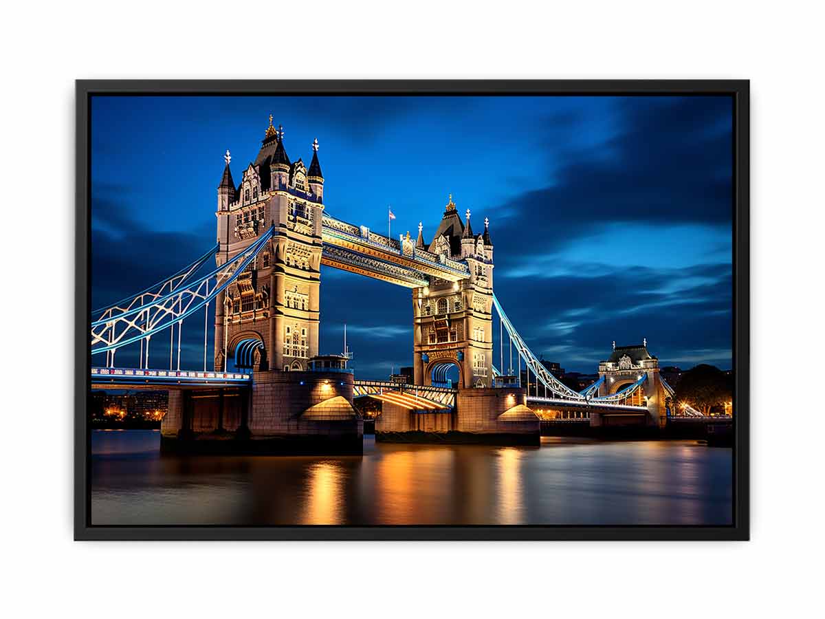 London Bridge Art Canvas Art  Print Poster