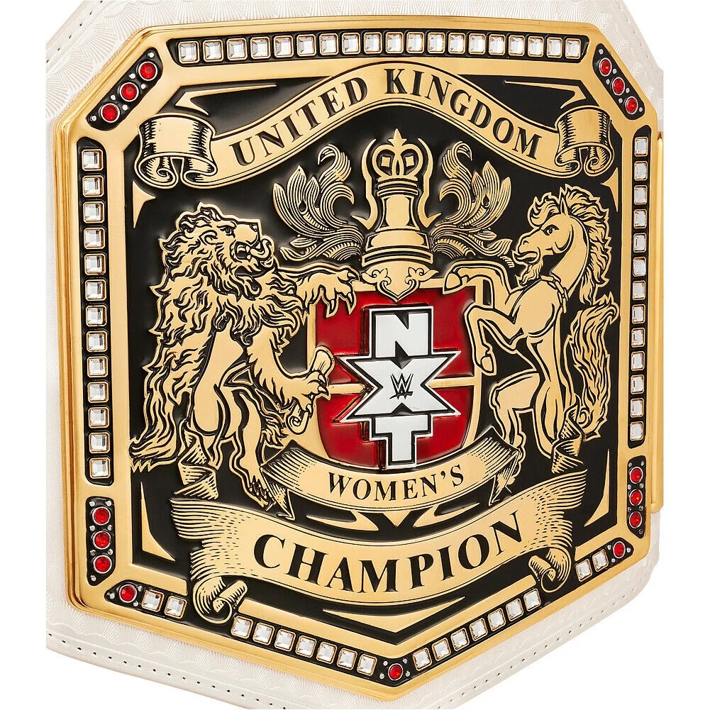 WWE Heavy Champion NXT UK Title Women's Belt WWE Championship - BRASS, 4 MM