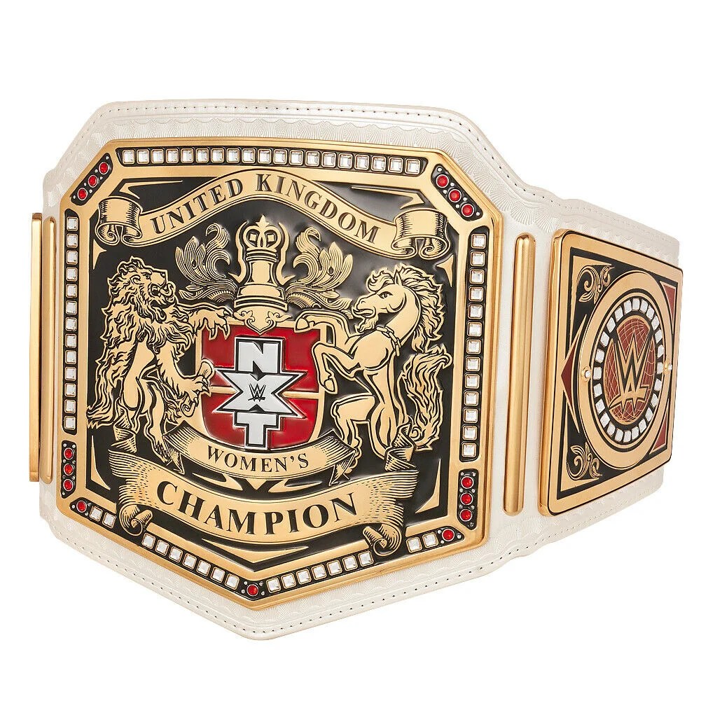 WWE Heavy Champion NXT UK Title Women's Belt WWE Championship - ZINC, 2 MM