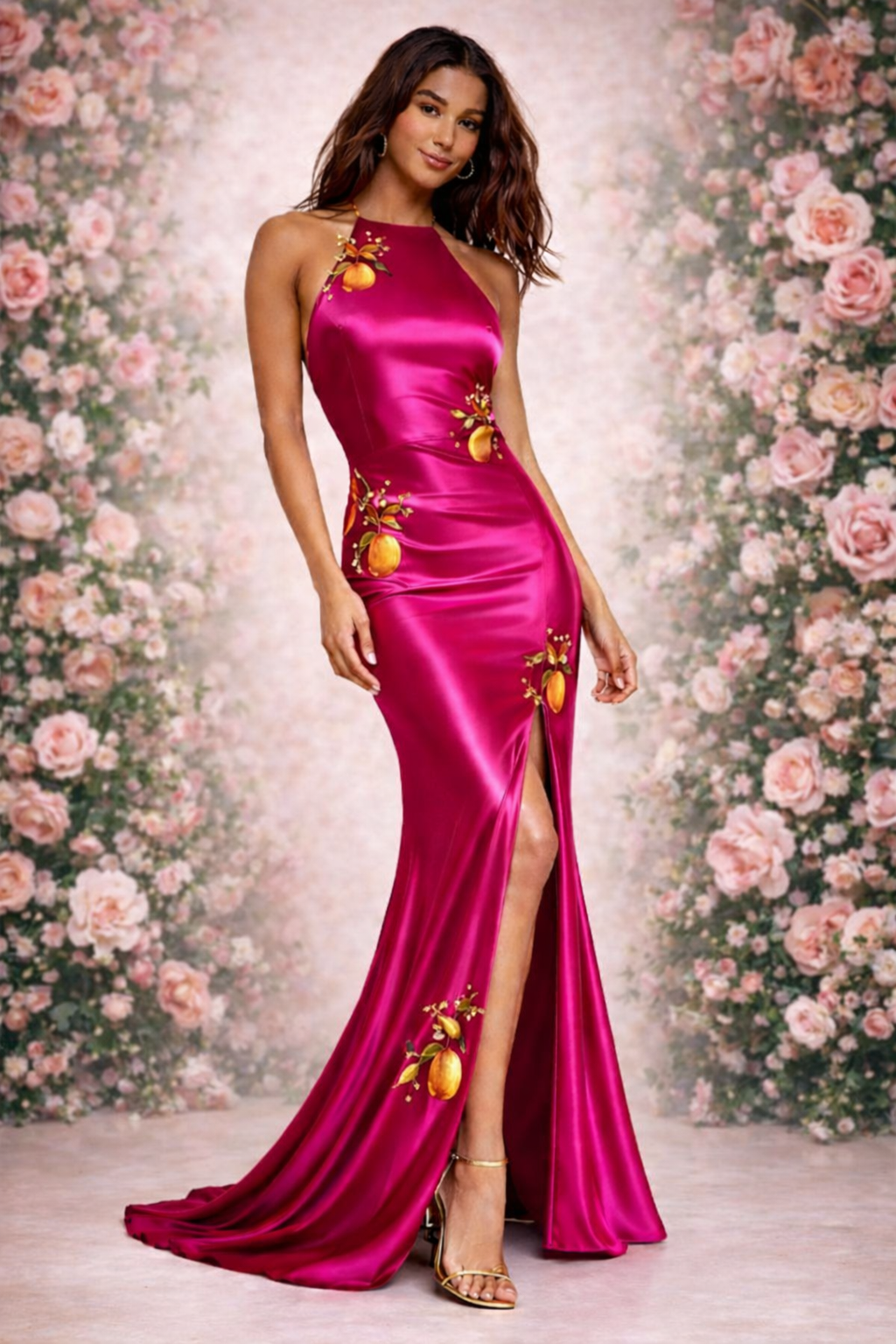 🥭 fuchsia mango couture dress 🥭 fuchsia mango couture dress